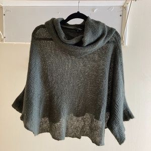 Wooden Ships Cowl Neck Poncho Sweater